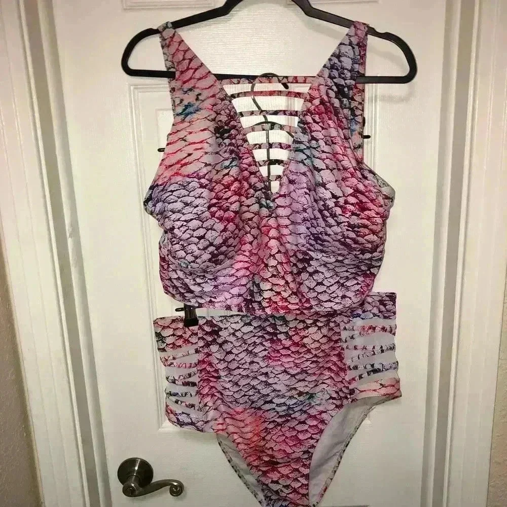 Mermaid Scales Two-Piece Swimsuit
